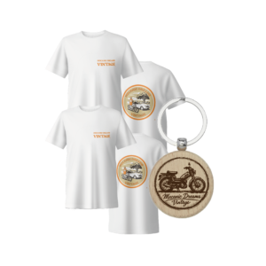 Lot de 2 T-shirts Ădition LimitĂ©e + 1 porte-clĂ©